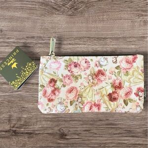 Loungefly Floral Disney Belle Cosmetic Bag NWT